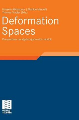 Cover of Deformation Spaces