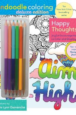 Cover of Zendoodle Coloring: Happy Thoughts