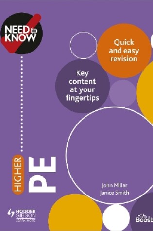 Cover of Need to Know: Higher PE