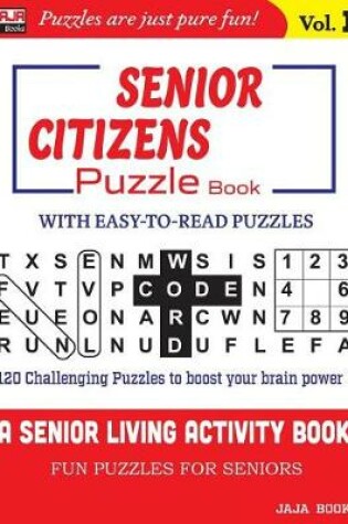 Cover of SENIOR CITIZENS Puzzle Book