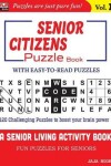 Book cover for SENIOR CITIZENS Puzzle Book