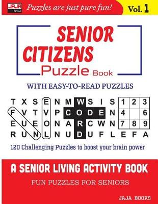 Cover of SENIOR CITIZENS Puzzle Book
