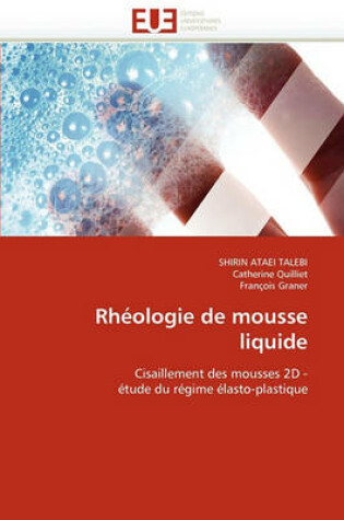 Cover of Rh ologie de Mousse Liquide