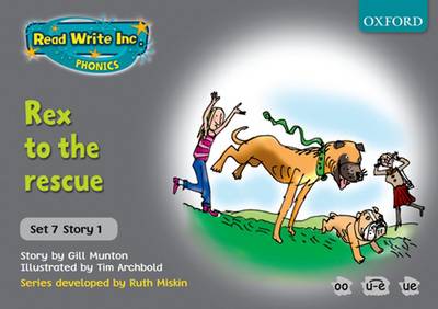 Book cover for Read Write Inc. Phonics: Grey Set 7 Storybooks: Rex to the Rescue