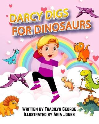 Book cover for Darcy Digs for Dinosaurs