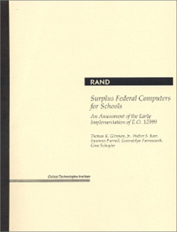 Book cover for Surplus Federal Computers for Schools