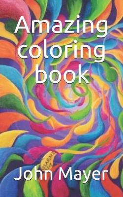 Book cover for Amazing coloring book