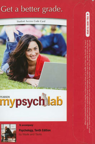 Cover of MyLab Psychology  -- Standalone Access Card -- for Psychology