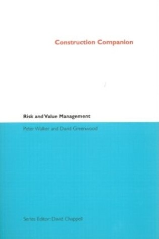 Cover of Construction Companion to Risk and Value Management