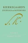 Book cover for Kierkegaard's Journals and Notebooks, Volume 1