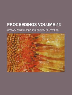 Book cover for Proceedings Volume 53