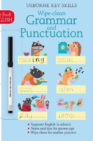 Cover of Wipe-clean Grammar & Punctuation 5-6