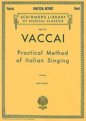 Book cover for Practical Method of Italian Singing