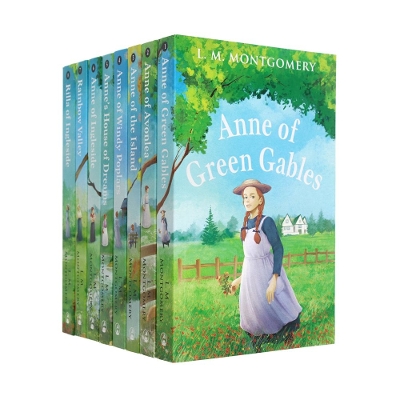 Book cover for The Complete Collection Anne Of Green Gables 8 Books Set