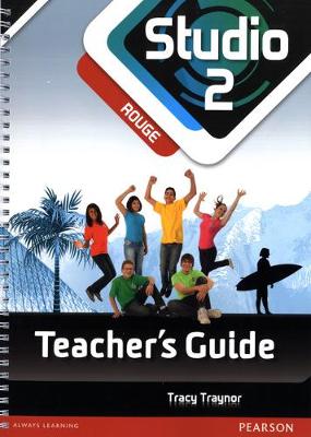 Book cover for Studio 2 Rouge Teacher Guide New Edition