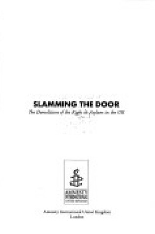 Cover of Slamming the Door