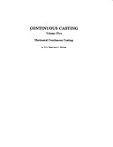 Book cover for Continuous Casting