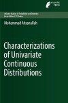 Book cover for Characterizations of Univariate Continuous Distributions