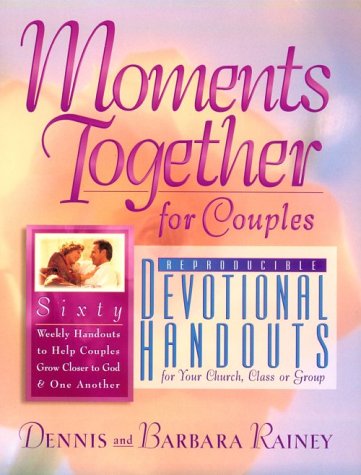 Book cover for Moments Together for Couples Devotional Handouts