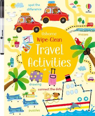 Book cover for Wipe-Clean Travel Activities