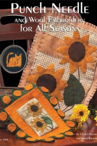 Cover of Punch Needle and Wool Embroidery for All Seasons