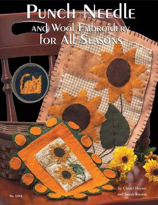 Book cover for Punch Needle and Wool Embroidery for All Seasons