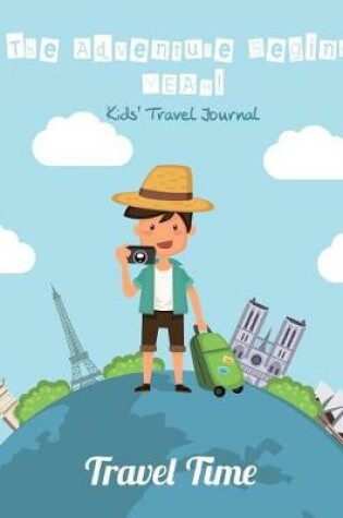 Cover of Kids' Travel Journal, Travel Time
