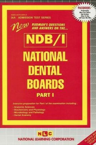 Cover of National Dental Boards (NDB) / Part I