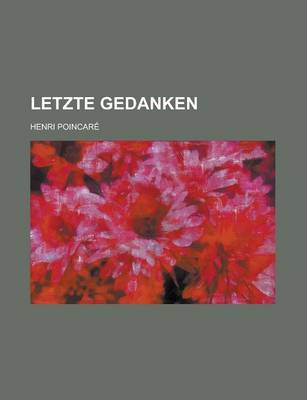 Book cover for Letzte Gedanken