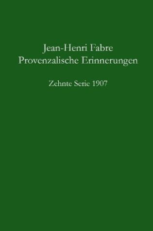 Cover of Provenzalische Erinnerungen - 10.Serie 1907