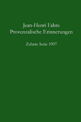 Book cover for Provenzalische Erinnerungen - 10.Serie 1907