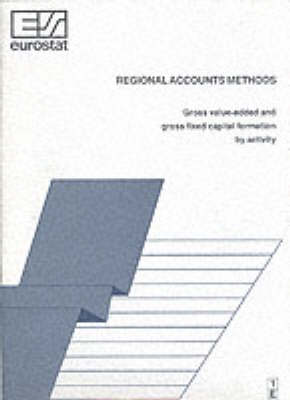 Book cover for Regional Accounts Methods