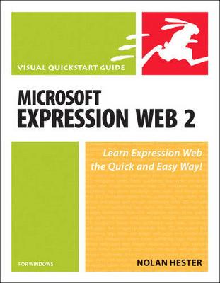 Book cover for Microsoft Expression Web 2 for Windows