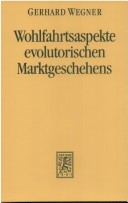 Book cover for Wohlfahrtsaspekte Evolutorischen Marktgeschehens