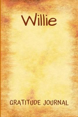 Book cover for Willie Gratitude Journal