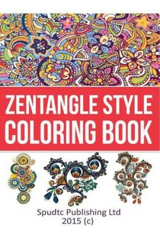 Cover of Zentangle Style Coloring Book