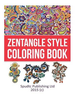 Book cover for Zentangle Style Coloring Book