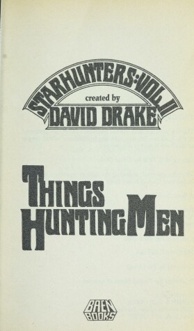 Book cover for Things Hunting Men