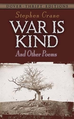Book cover for War Is Kind and Other Poems
