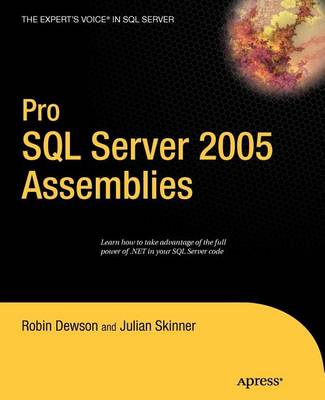 Book cover for Pro SQL Server 2005 Assemblies