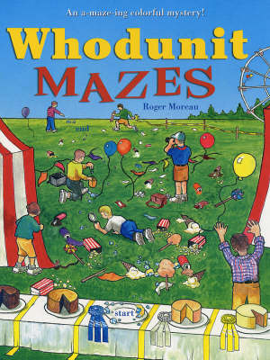 Book cover for Whodunit Mazes