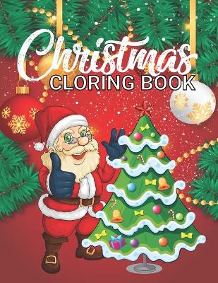 Book cover for Christmas Coloring Book