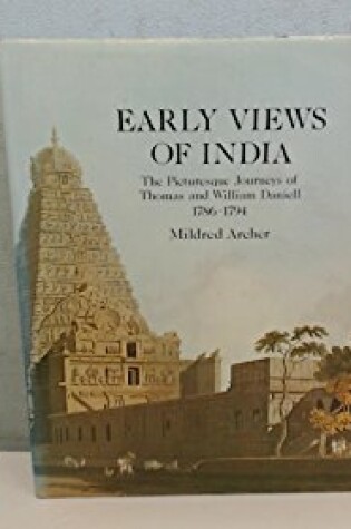 Cover of Early Views of India