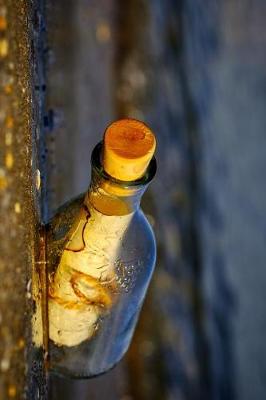 Book cover for Message in a Bottle Washed Up on the Beach Journal