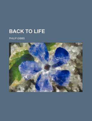 Book cover for Back to Life