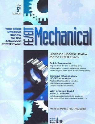 Book cover for FE/EIT Mechanical Discipline-Specific Review