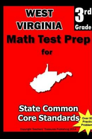 Cover of West Virginia 3rd Grade Math Test Prep