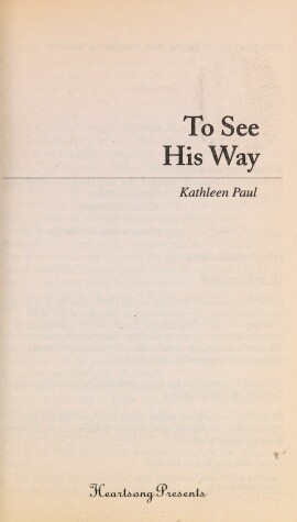 Book cover for To See His Way