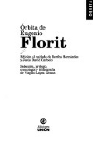 Cover of Orbita de Eugenio Florit