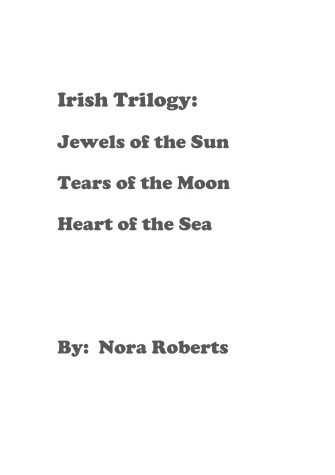 Book cover for Nora Robert's Irish Trilogy Box Set
